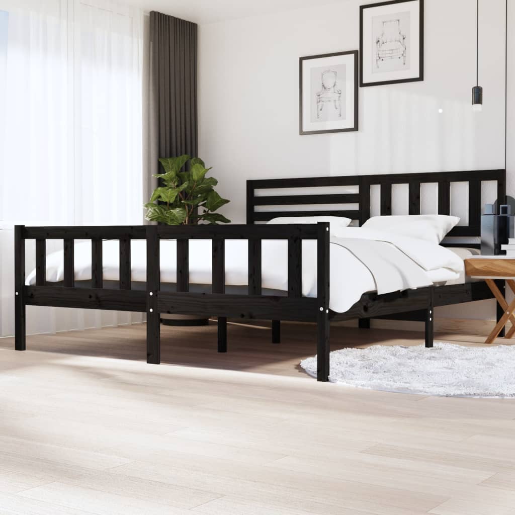 Bed Frame Without Mattress Small Single Solid Wood