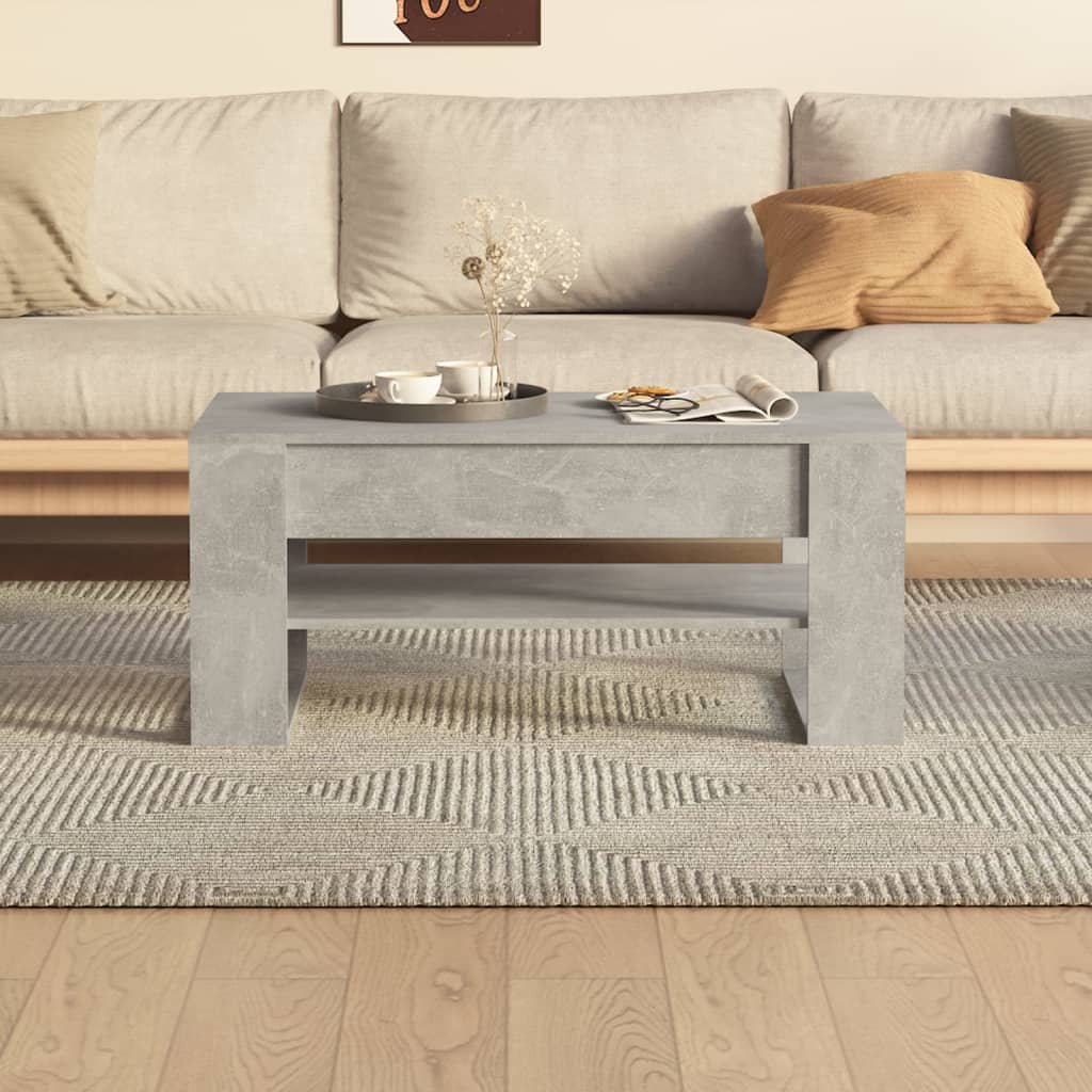 Coffee Table 102X55X45 Cm Engineered Wood