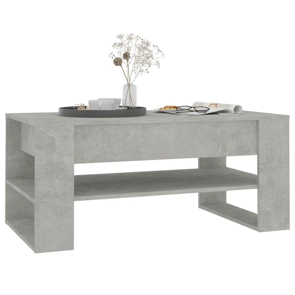 Coffee Table 102X55X45 Cm Engineered Wood