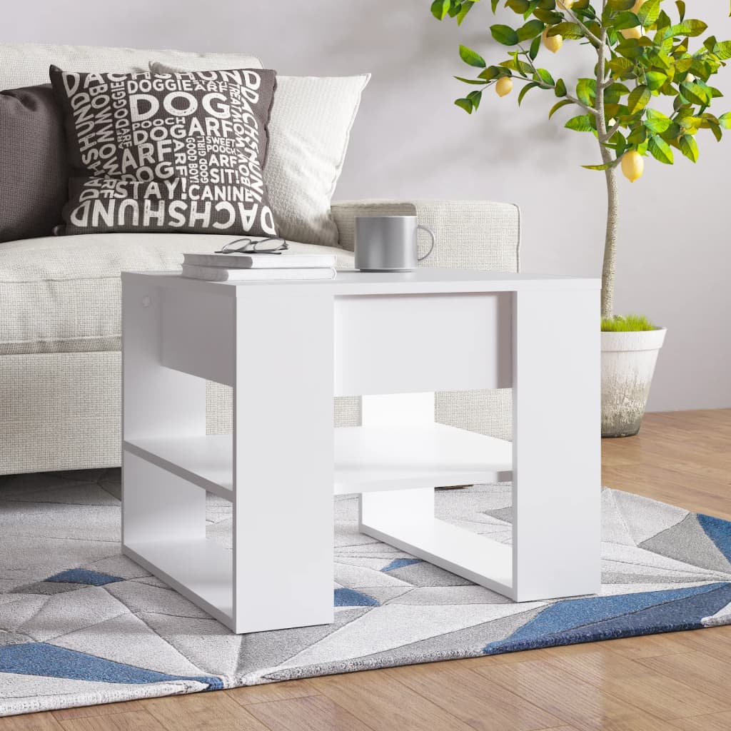 Coffee Table 55.5X55X45 Cm Engineered Wood