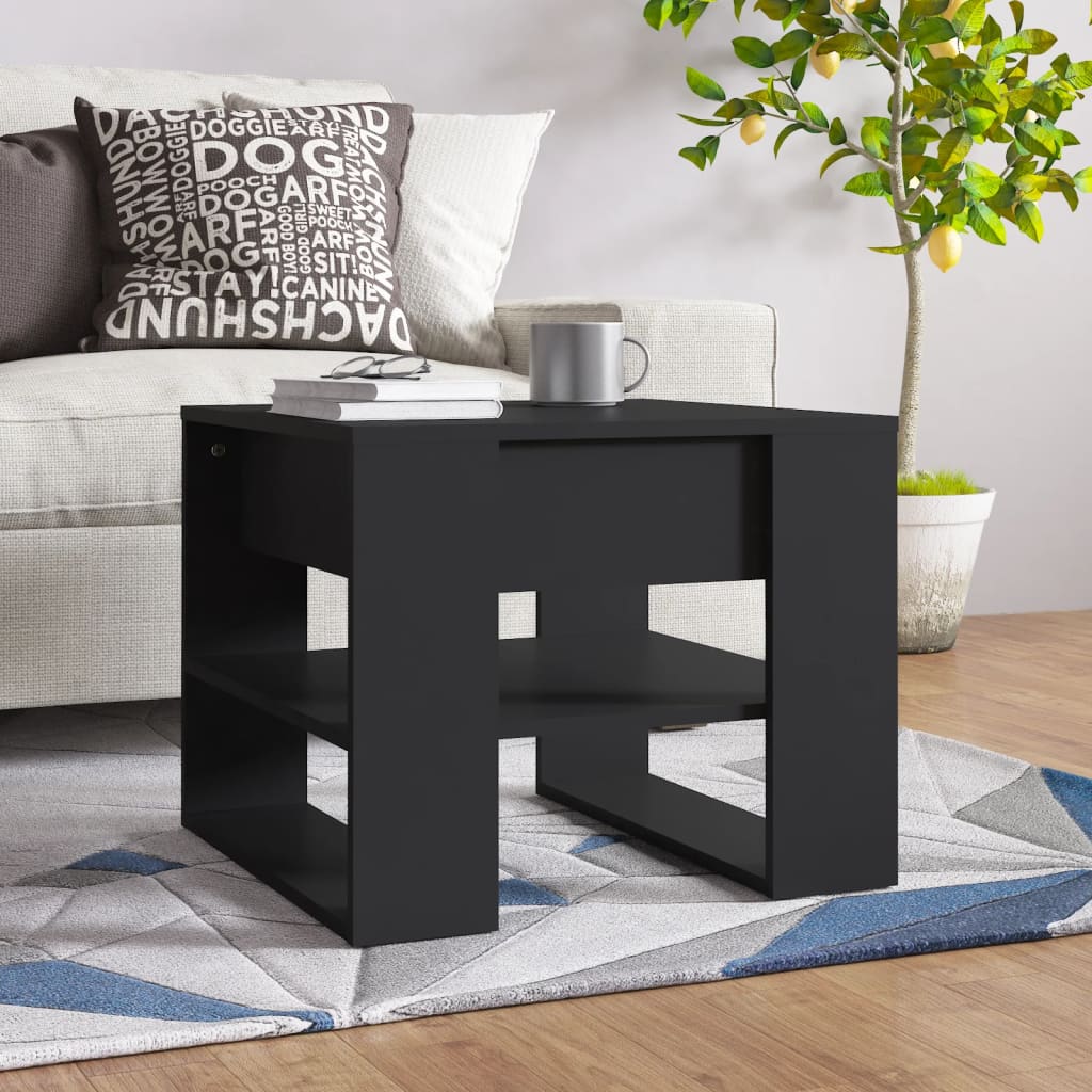 Coffee Table 55.5X55X45 Cm Engineered Wood