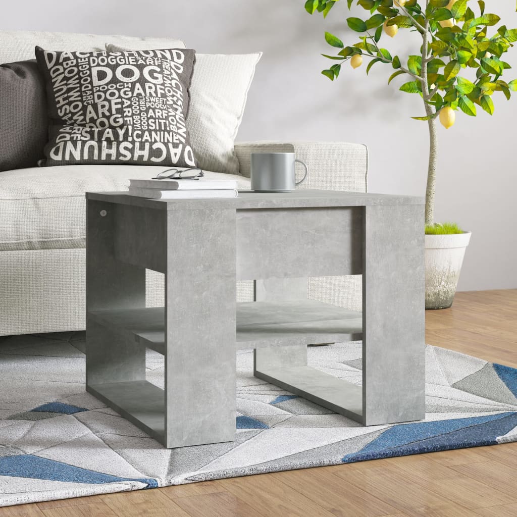Coffee Table 55.5X55X45 Cm Engineered Wood