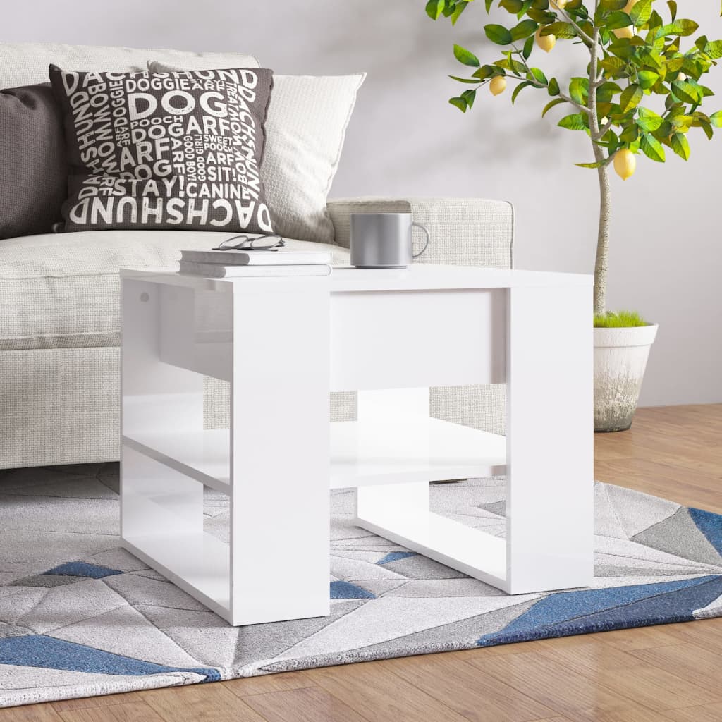 Coffee Table 55.5X55X45 Cm Engineered Wood