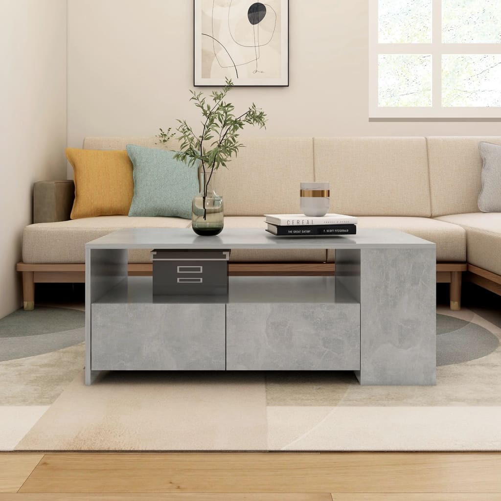 Coffee Table 102X55X42 Cm Engineered Wood