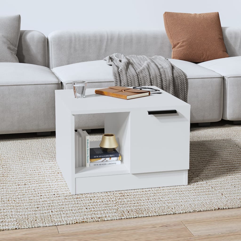 Coffee Table 50X50X36 Cm Engineered Wood