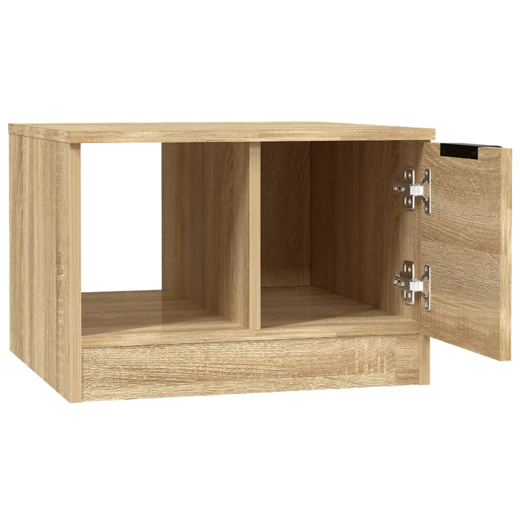 Coffee Table 50X50X36 Cm Engineered Wood
