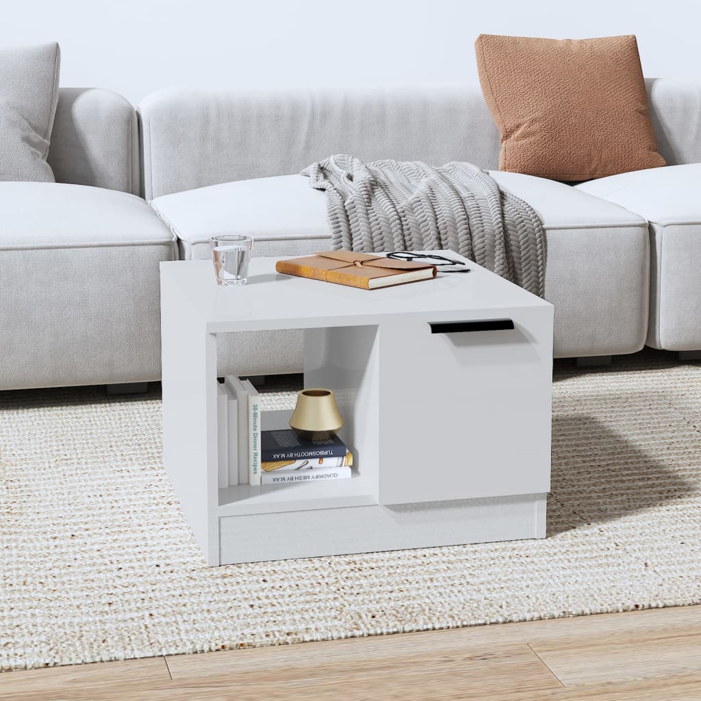 Coffee Table 50X50X36 Cm Engineered Wood
