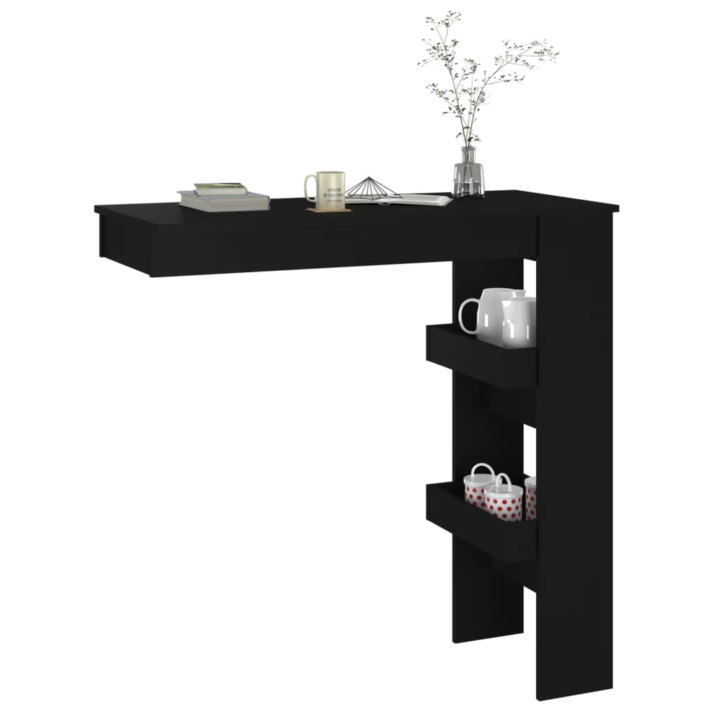 Wall Bar Table 102X45X103.5 Cm Engineered Wood