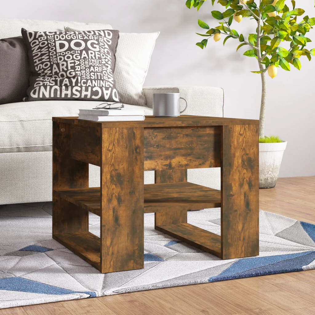 Coffee Table 55.5X55X45 Cm Engineered Wood