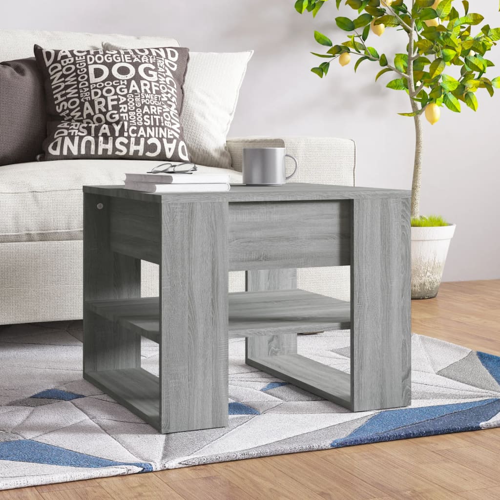 Coffee Table 55.5X55X45 Cm Engineered Wood