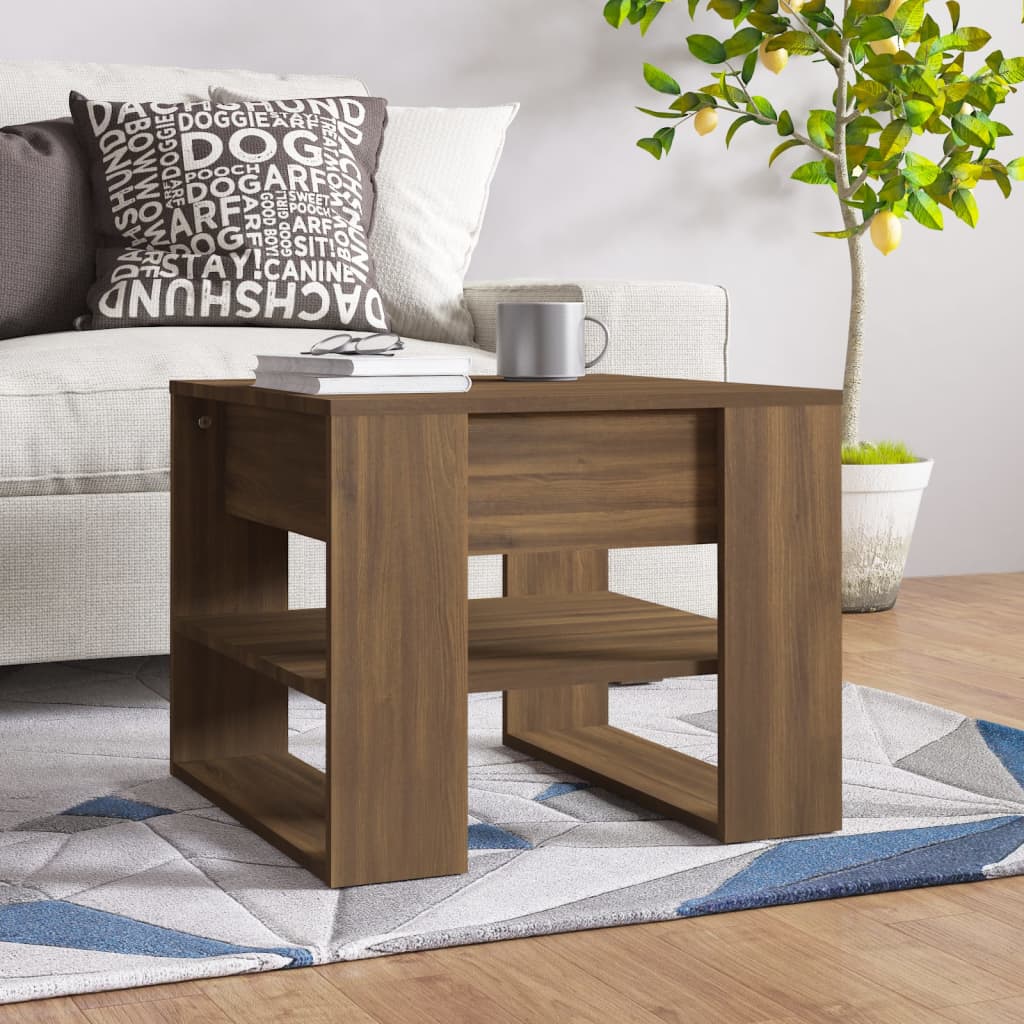 Coffee Table 55.5X55X45 Cm Engineered Wood