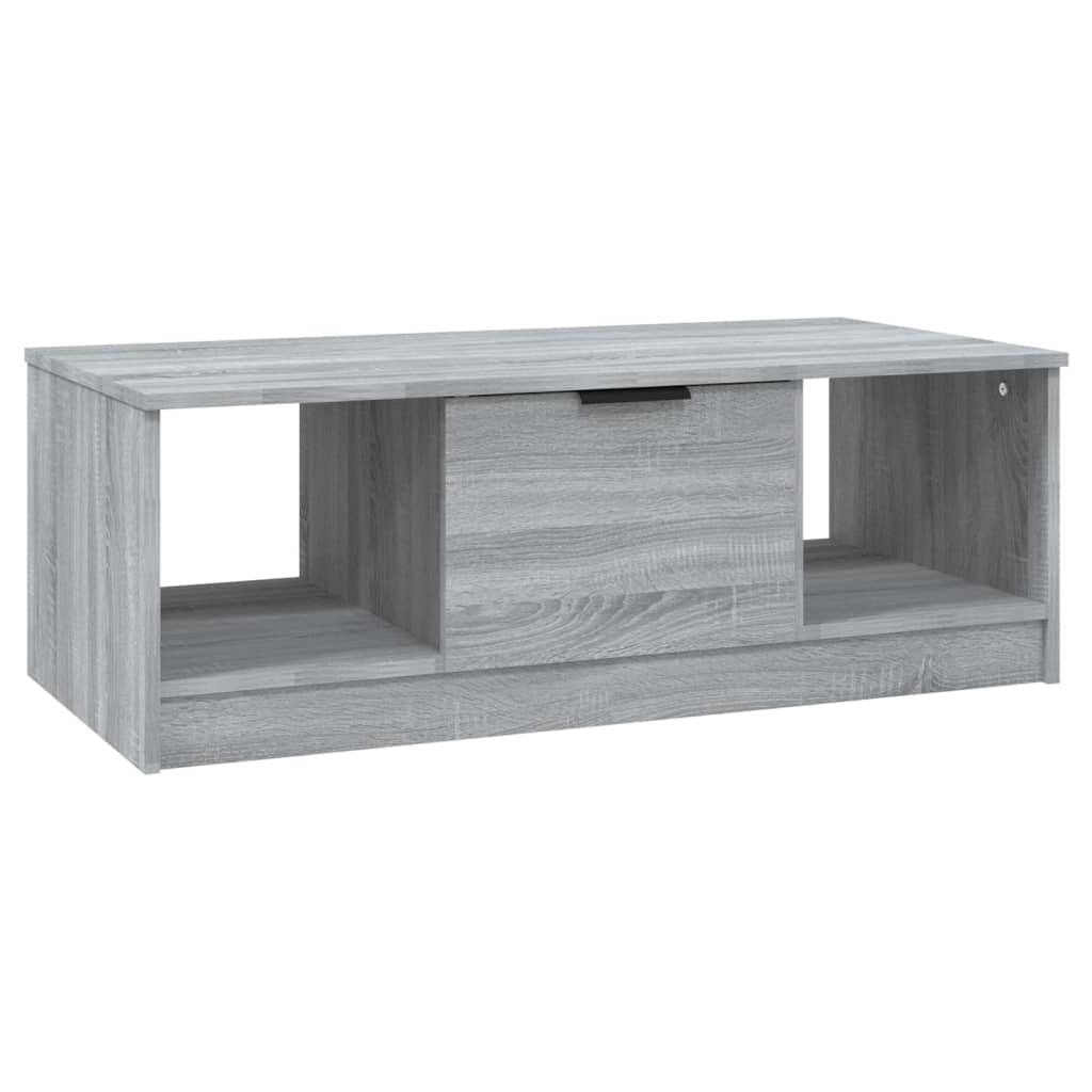 Coffee Table 102X50X36 Cm Engineered Wood