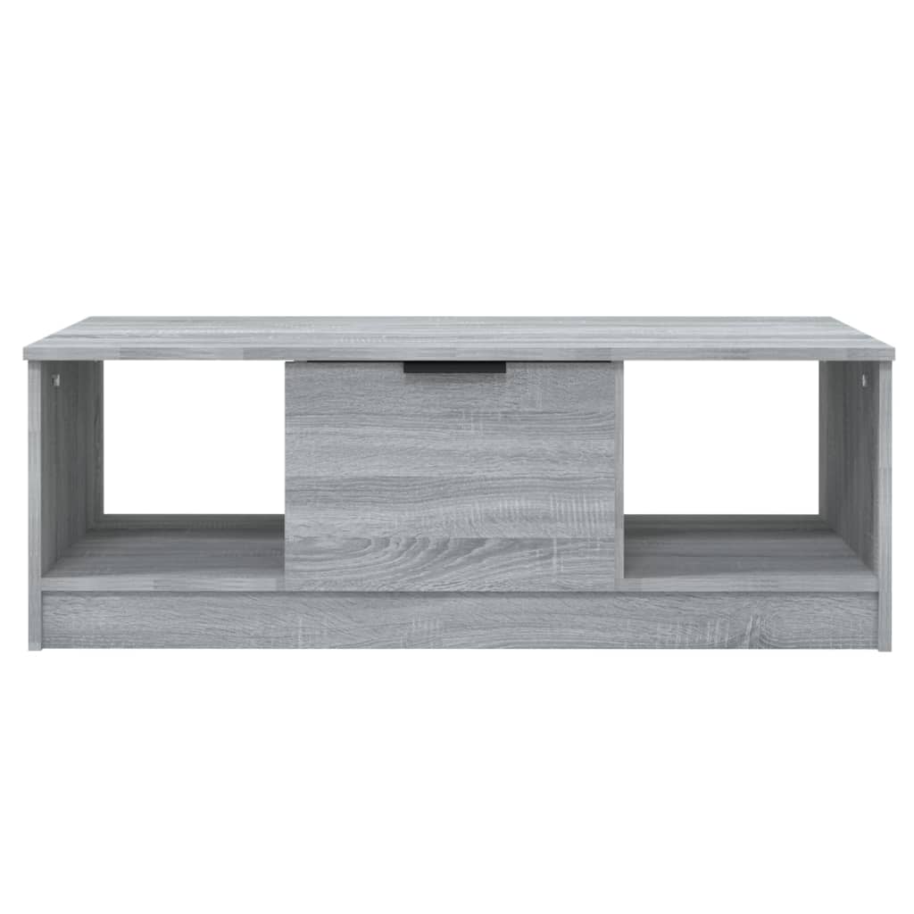 Coffee Table 102X50X36 Cm Engineered Wood