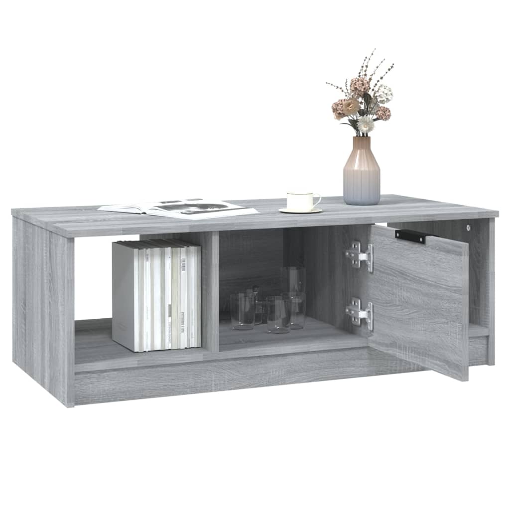 Coffee Table 102X50X36 Cm Engineered Wood