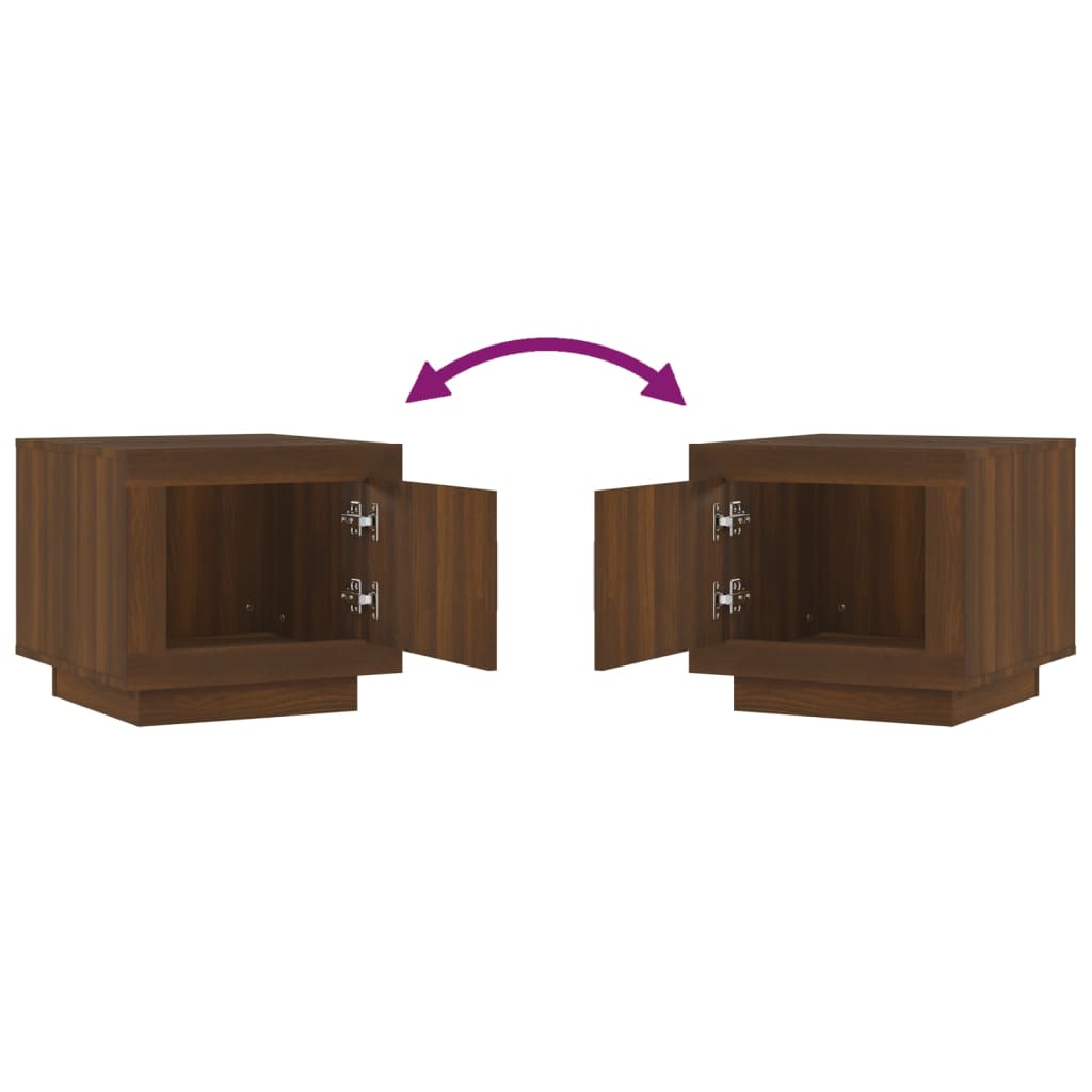 Coffee Table 51X50X45 Cm Engineered Wood