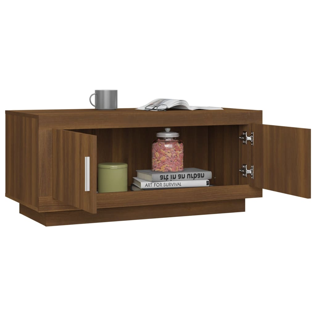 Coffee Table 102X50X45 Cm Engineered Wood