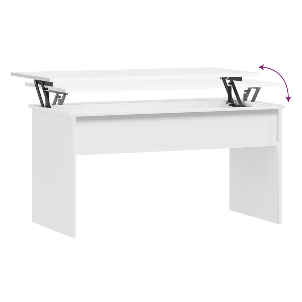 Coffee Table 102X50.5X52.5 Cm Engineered Wood