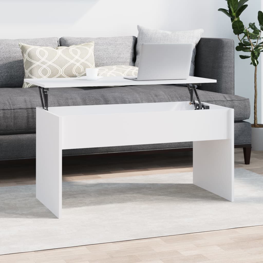 Coffee Table 102X50.5X52.5 Cm Engineered Wood