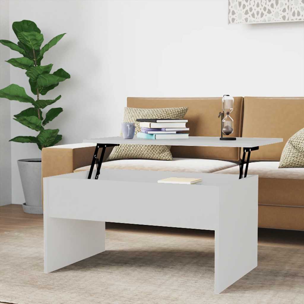 Coffee Table 102X50.5X52.5 Cm Engineered Wood