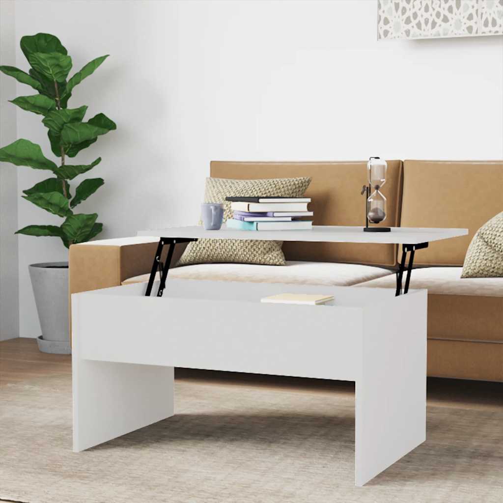 Coffee Table 102X50.5X52.5 Cm Engineered Wood