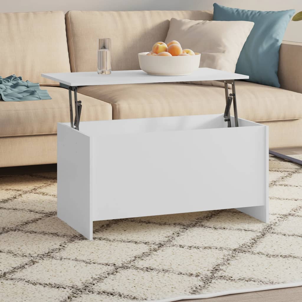 Coffee Table 102X55.5X52.5 Cm Engineered Wood