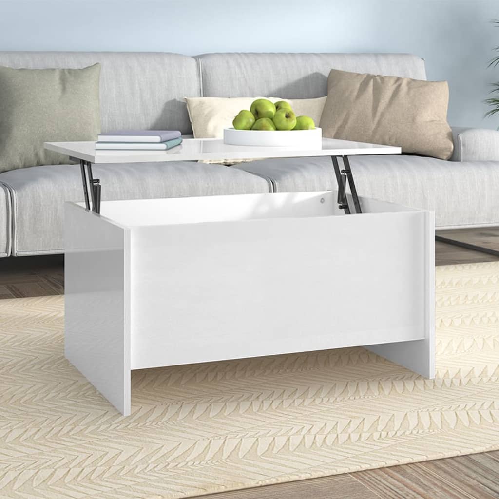 Coffee Table 102X55.5X52.5 Cm Engineered Wood