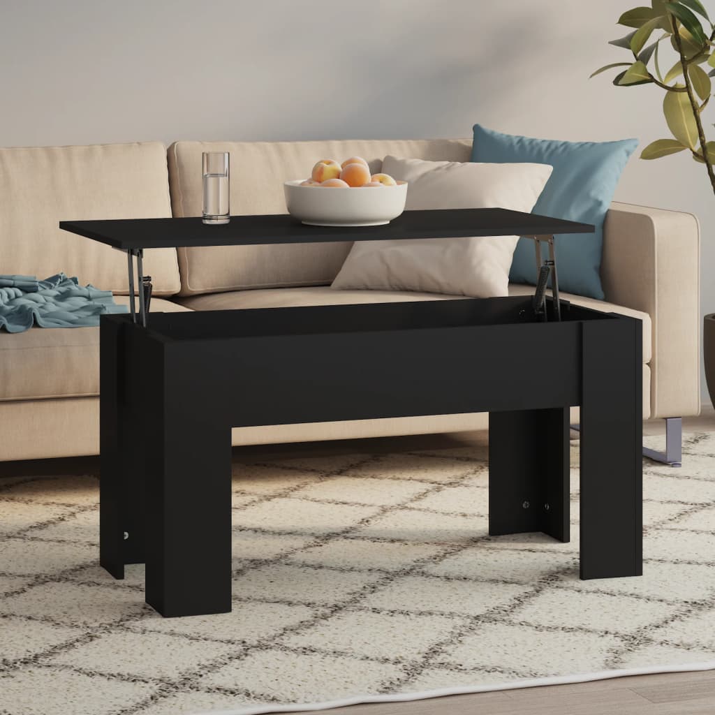 Coffee Table 79X49X41 Cm Engineered Wood