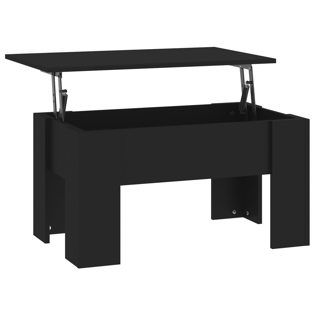 Coffee Table 79X49X41 Cm Engineered Wood