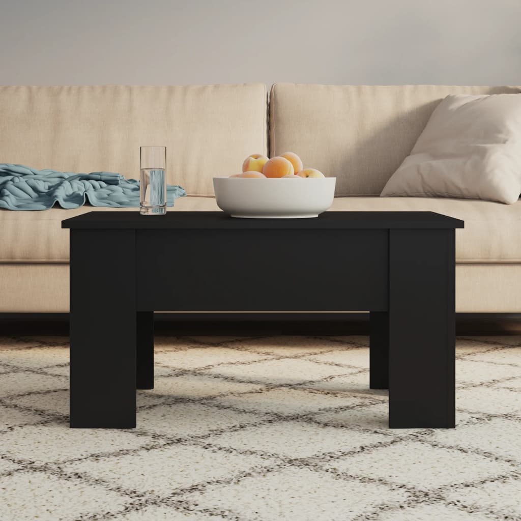 Coffee Table 79X49X41 Cm Engineered Wood