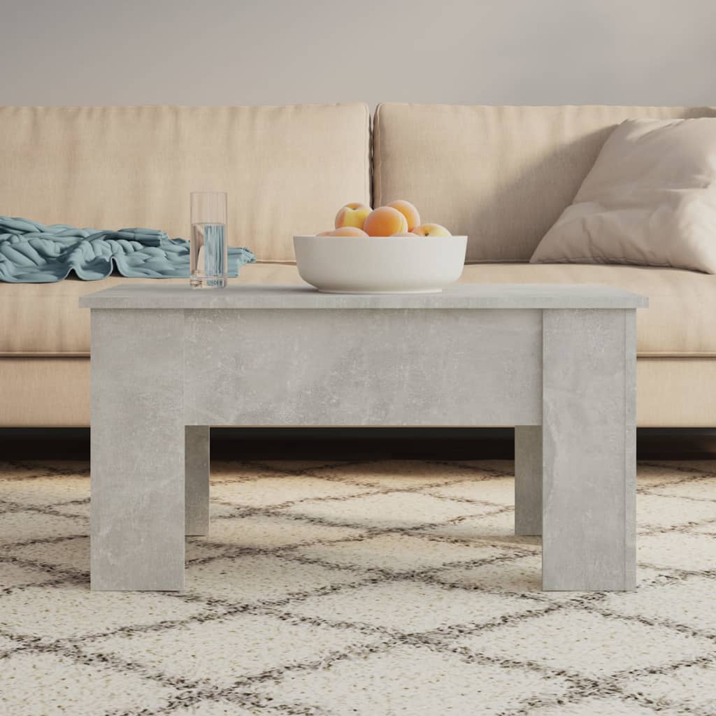 Coffee Table 79X49X41 Cm Engineered Wood