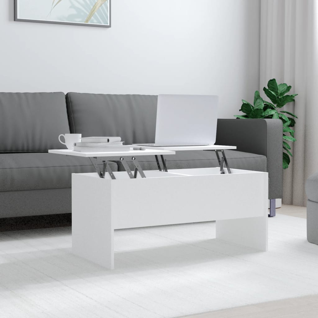 Coffee Table 102X50.5X46.5 Cm Engineered Wood