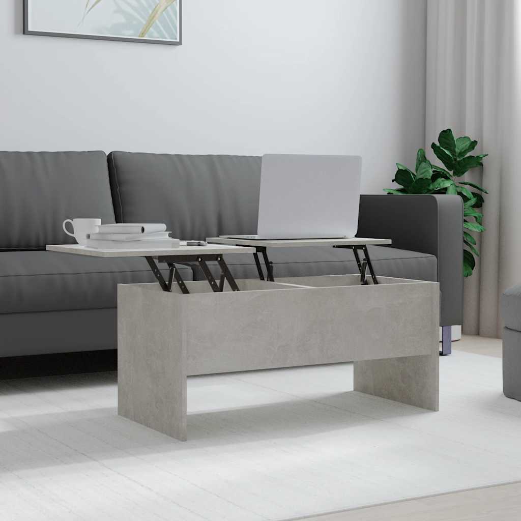 Coffee Table 102X50.5X46.5 Cm Engineered Wood