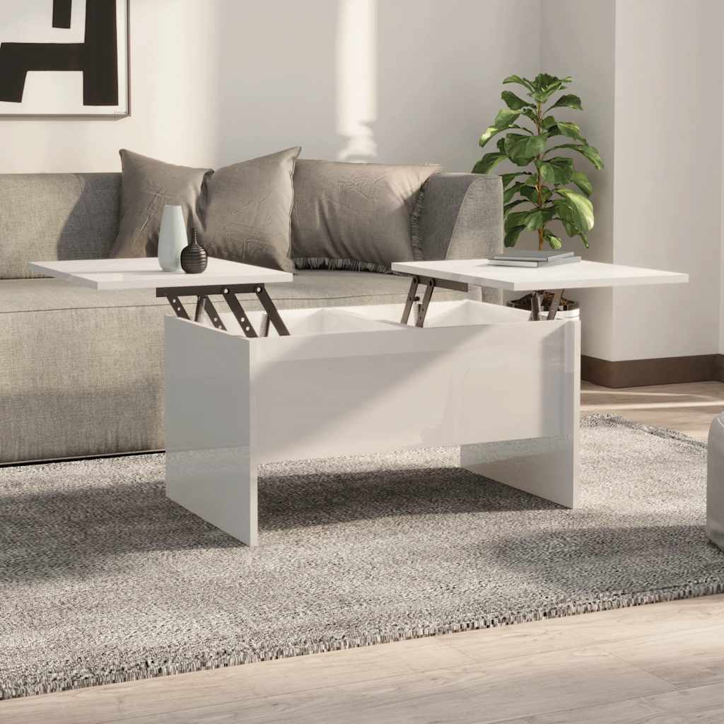 Coffee Table 102X50.5X46.5 Cm Engineered Wood