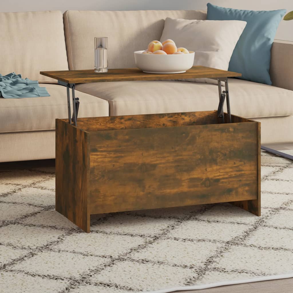 Coffee Table 102X55.5X52.5 Cm Engineered Wood
