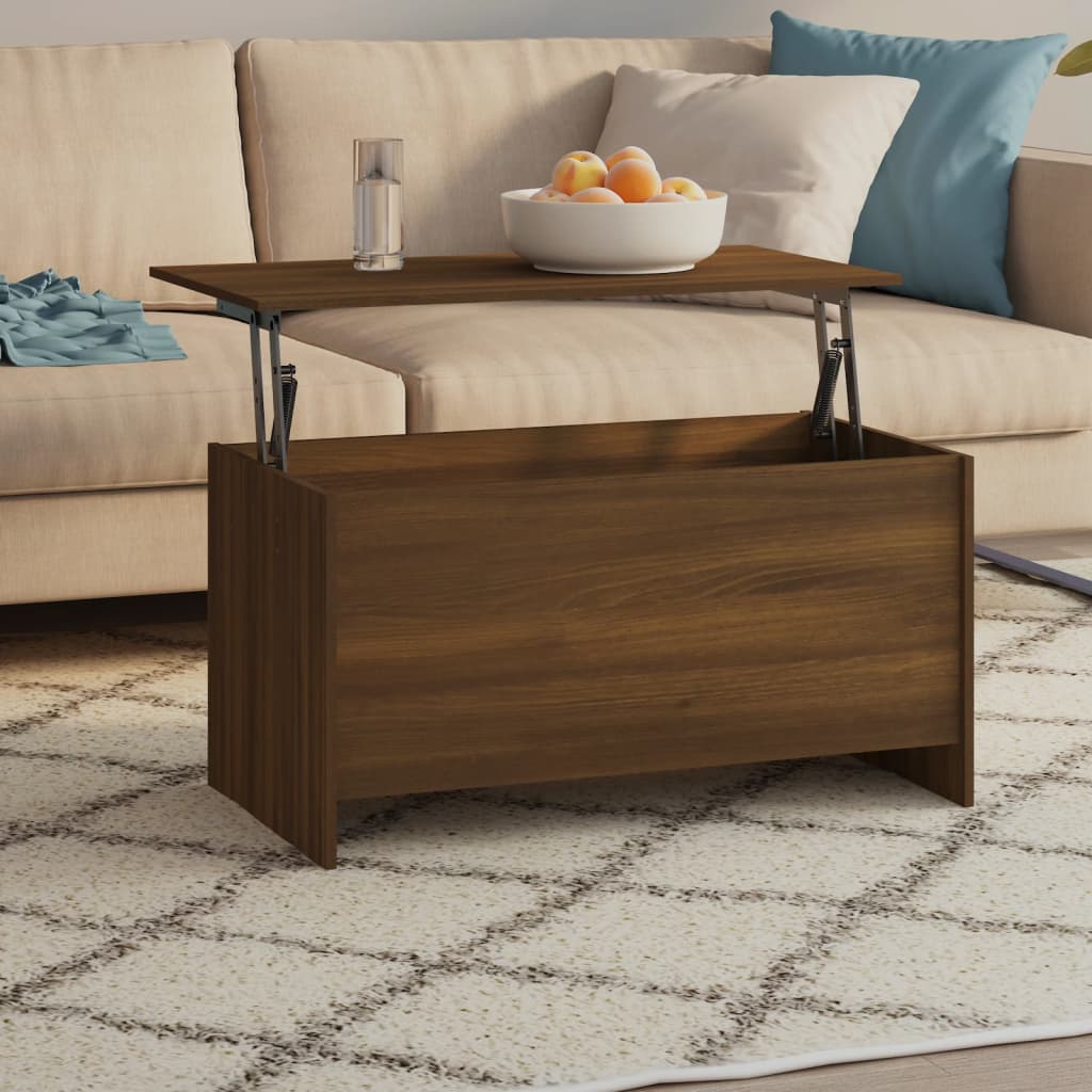 Coffee Table 102X55.5X52.5 Cm Engineered Wood