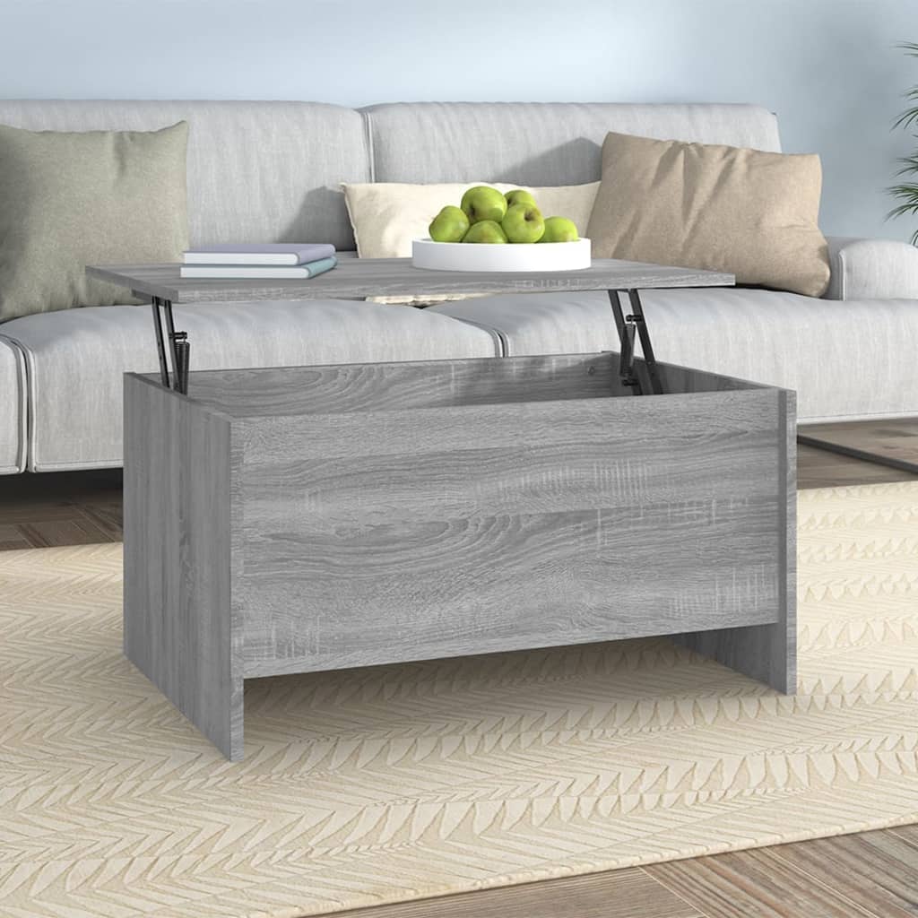 Coffee Table 102X55.5X52.5 Cm Engineered Wood