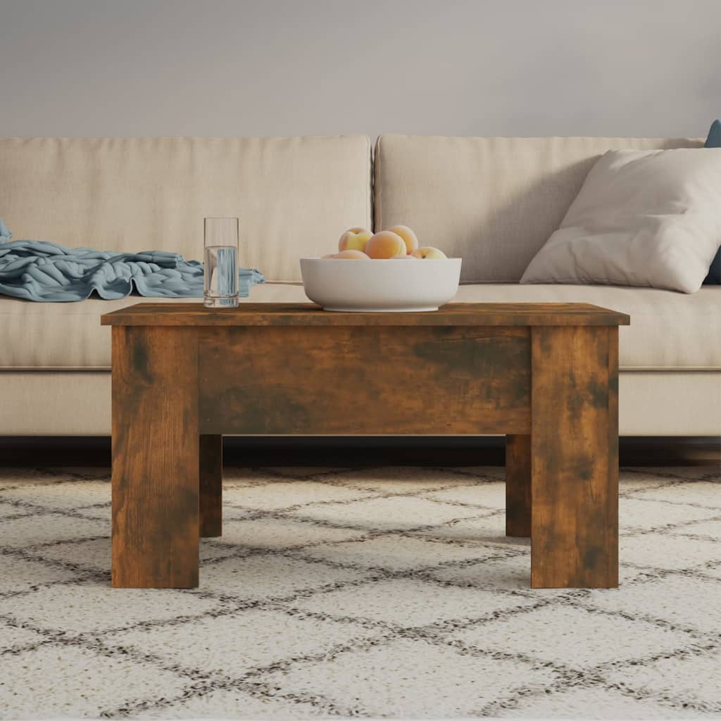 Coffee Table 79X49X41 Cm Engineered Wood