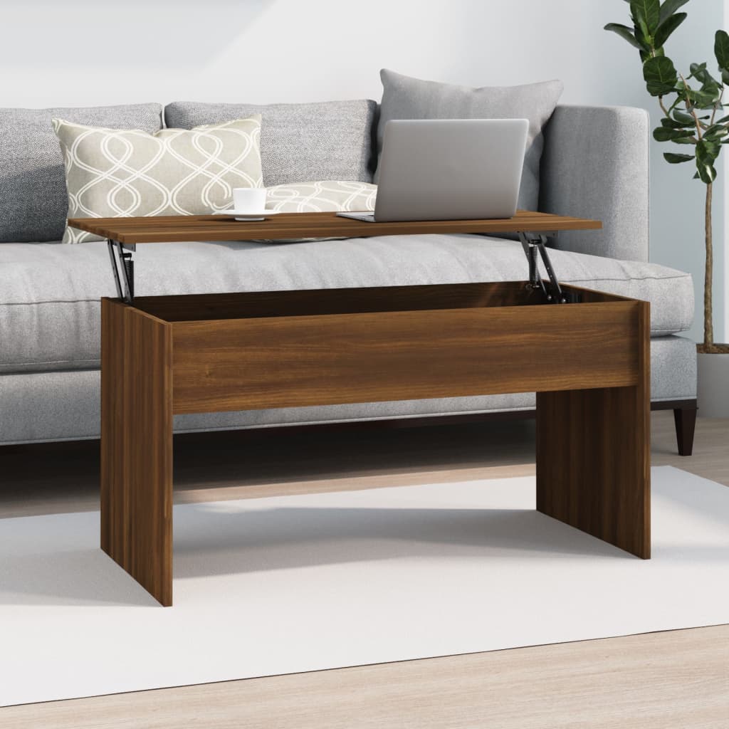 Coffee Table 102X50.5X52.5 Cm Engineered Wood