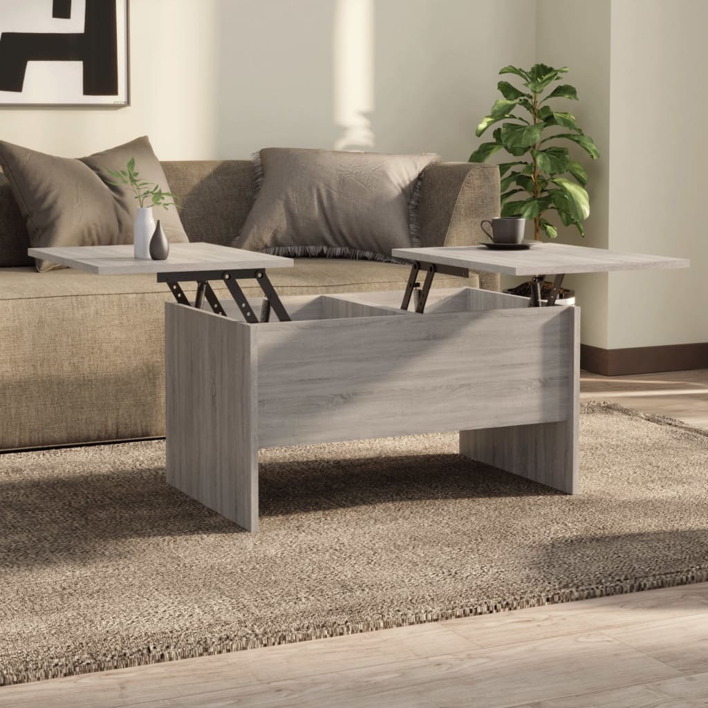 Coffee Table 102X50.5X46.5 Cm Engineered Wood
