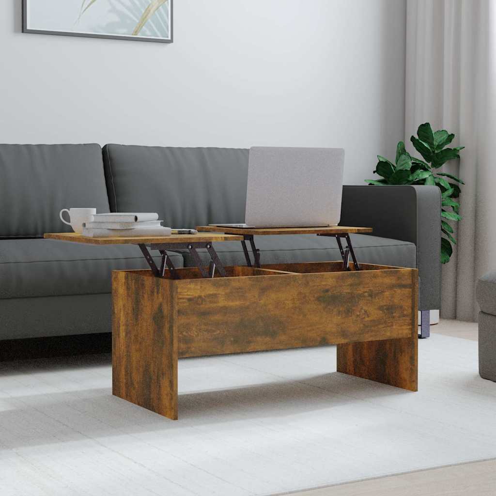 Coffee Table 102X50.5X46.5 Cm Engineered Wood
