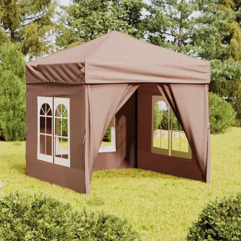Folding Party Tent With Sidewalls