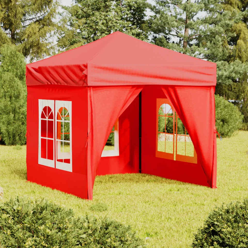 Folding Party Tent With Sidewalls