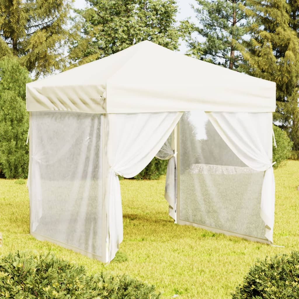 Folding Party Tent With Sidewalls