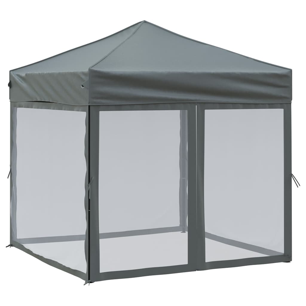 Gazebo Folding Party Tent Sidewalls Waterproof Garden Marquee Canopy anthracite