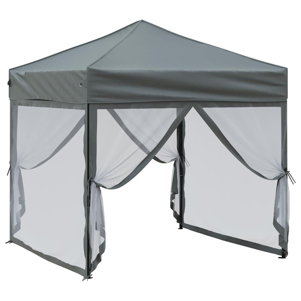 Gazebo Folding Party Tent Sidewalls Waterproof Garden Marquee Canopy anthracite