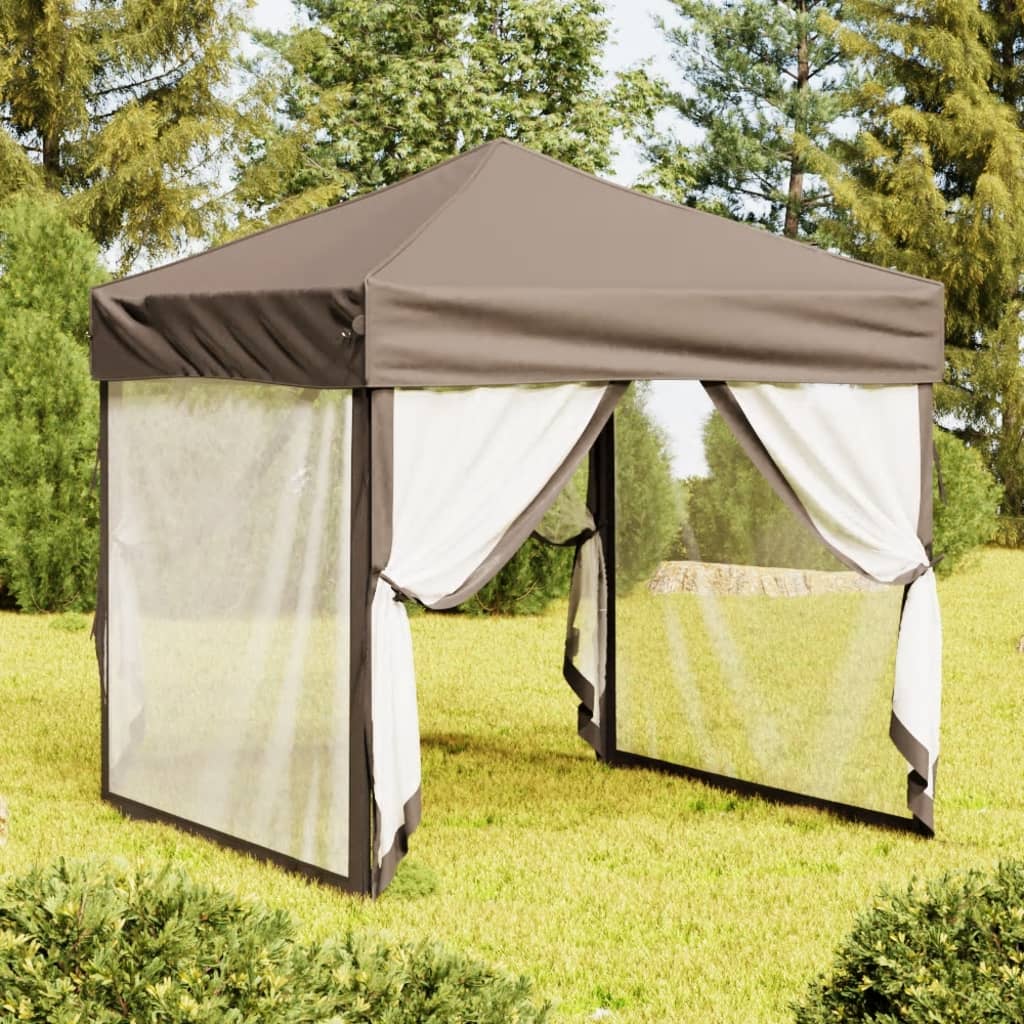 Folding Party Tent With Sidewalls