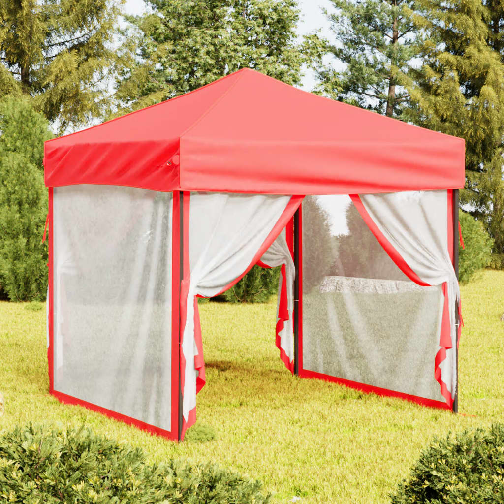 Folding Party Tent With Sidewalls