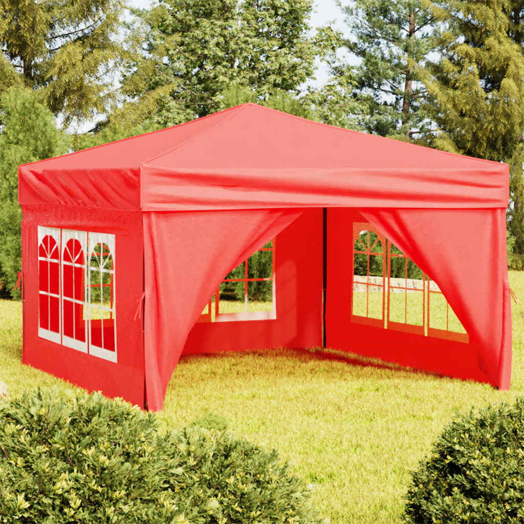 Folding Party Tent With Sidewalls