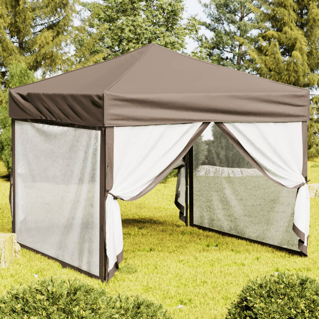 Folding Party Tent With Sidewalls