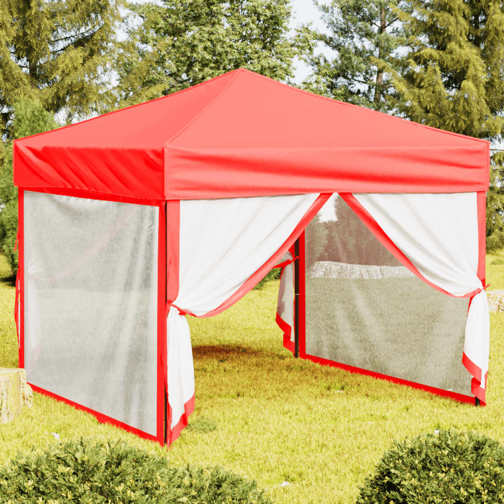 Folding Party Tent With Sidewalls